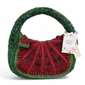 Viral Beaded Watermelon Handbag
